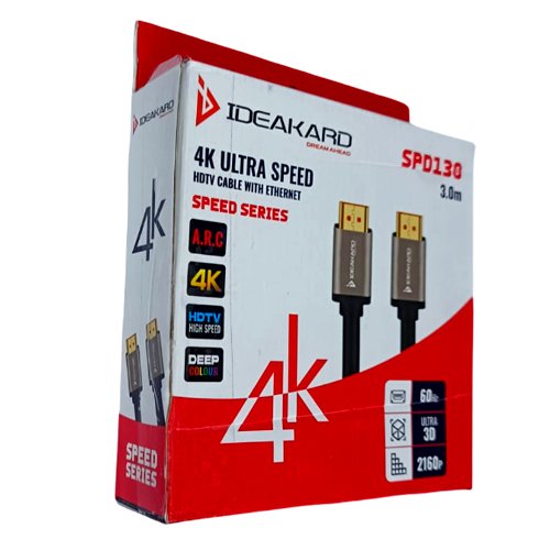 HDMI CALBLE 4K QUALITY ULTRA SPEED IDEAKARD SPD13O (3.0MTR) - Image 3